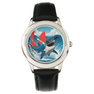 Montre Requin dans l'océan
