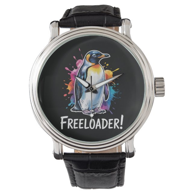 Montre Résistance politique du parasite pingouin (devant)