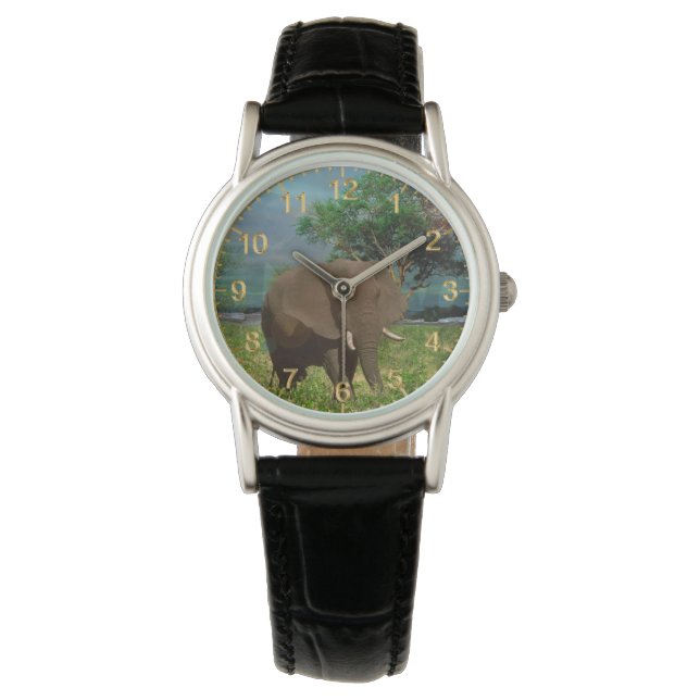 Montre "Résistance sereine : Le Graissage des éléphants B (devant)