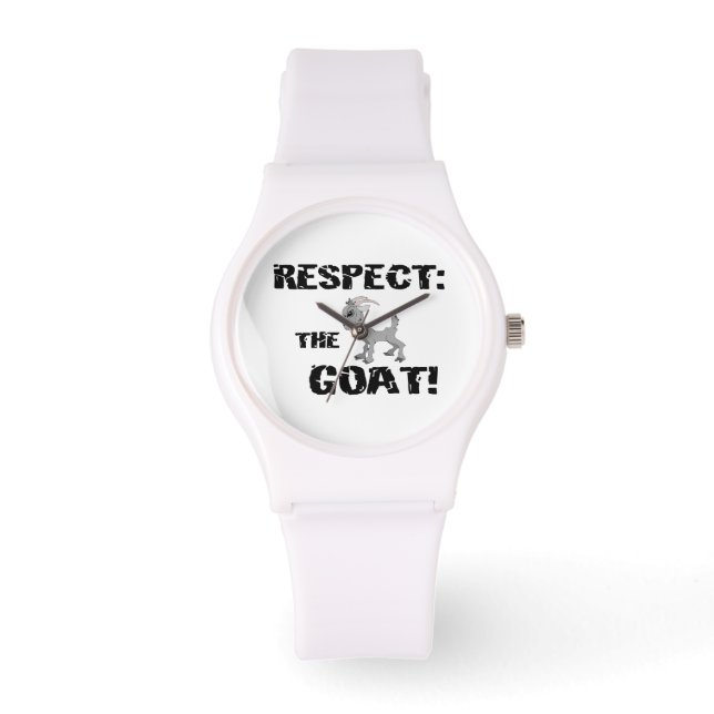 Montre Respectez la chèvre (Recto)