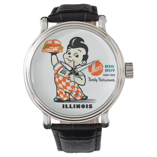 Montre Restaurants Gros Garçons de Marc de l'Illinois (devant)