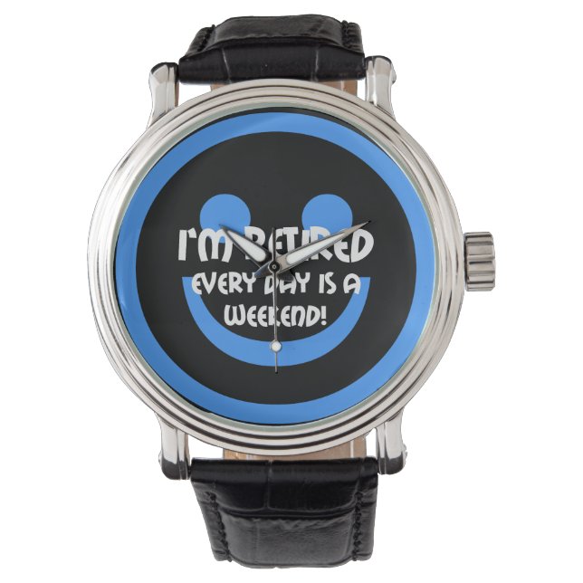 Montre retraite amusante (devant)