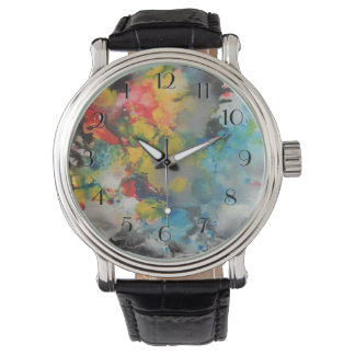 Montre rétro à couleur émergente