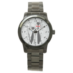 Montre Retro l'ère atomique milieu du siècle moderne Cool