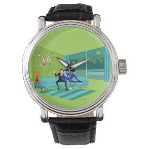 Montre Retro Romantic Gay Couple Watch