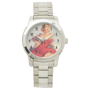 Montre Rétros pin-up vintages