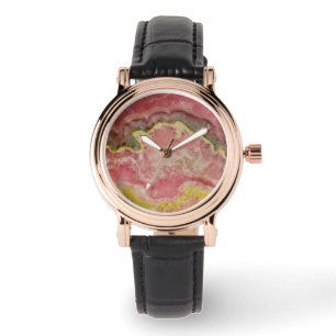 Montre Rhodochrosite