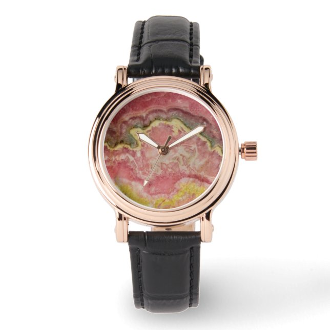 Montre Rhodochrosite (Recto)