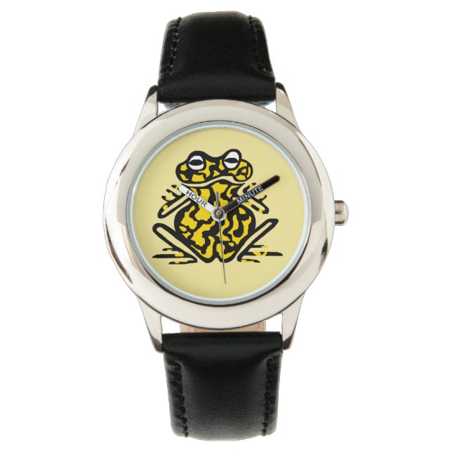 Montre Ribbit -Corroboree FROG- En voie de disparition -  (devant)