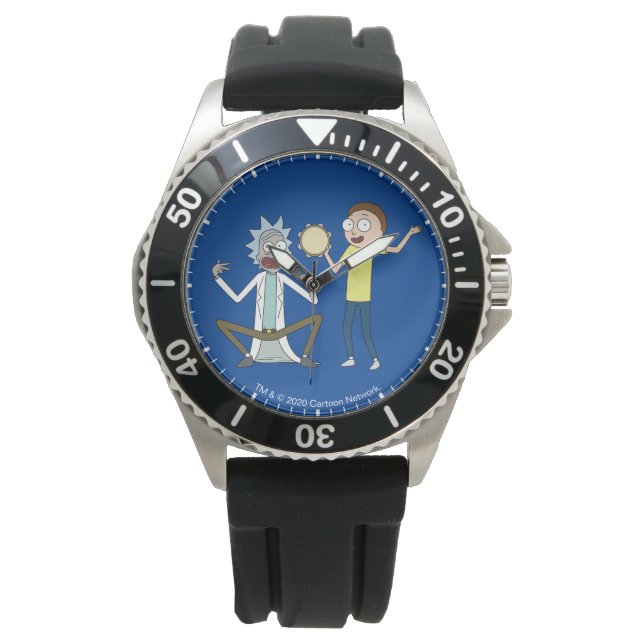 Montre RICK ET MORTY™ | Il Est Temps D'Obtenir Schwifty (devant)