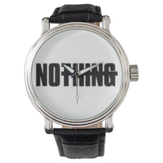 Montre "Rien" | Reloj | pata[Nihilism(ø)] Ya!
