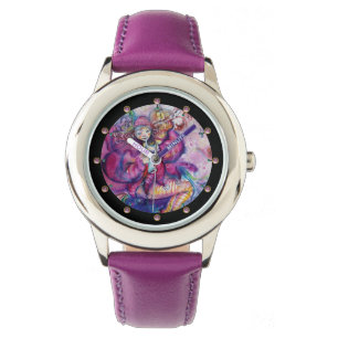 MONTRE ROBE ROSE MUSICALE
