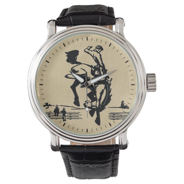 Montre Rodeo Time Bronco Rider (devant)