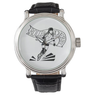 Montre Roller Derby Banner Girl Watch