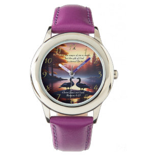 Montre Romains 6:23 Dieu aima tellement  