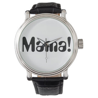 Montre ronde pour votre maman