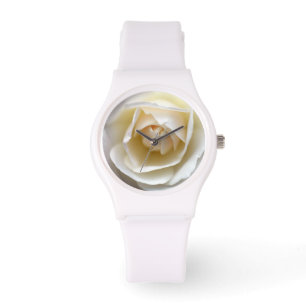 Montre Rose blanche