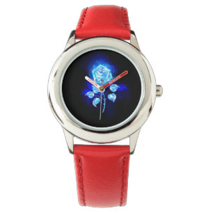 Montre Rose bleu brûlant