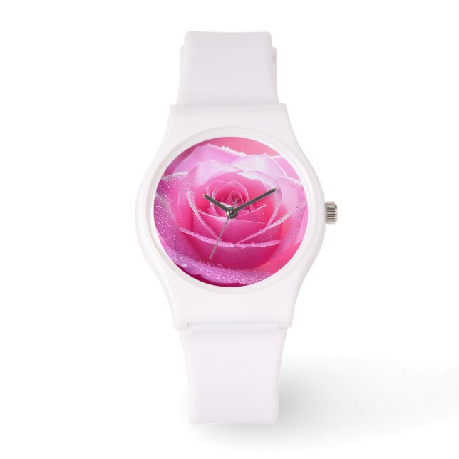 Montre Rose Blossom Flower Watch Frederic Mistral Rose Lu (Recto)