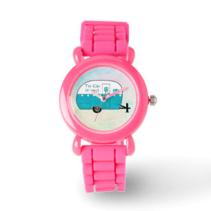 MONTRE ROSE   Camper rétro