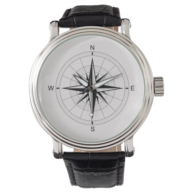 Montre Rose Compass vintage (devant)
