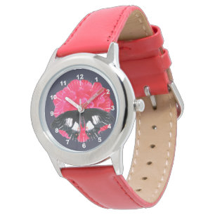 Montre Rose et Swallowtail