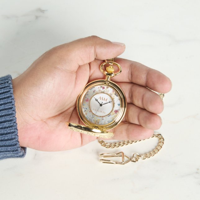 Montre Rose Gold Butterfly Garden eWatch (main)