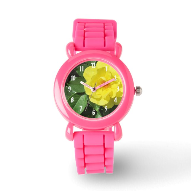 Montre Rose jaune (Recto)