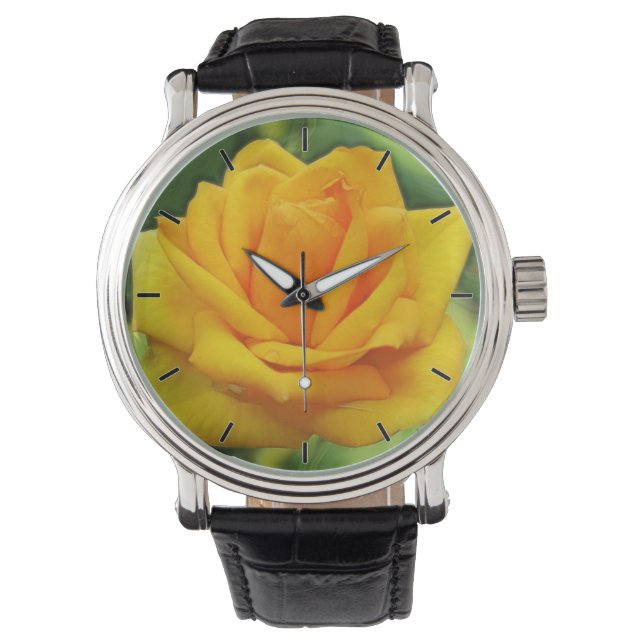 Montre Rose jaune (devant)