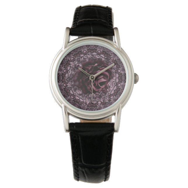 Montre Rose Mandala (devant)
