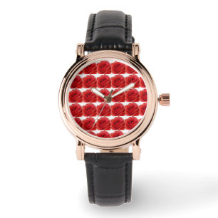 Montre Rose rouge