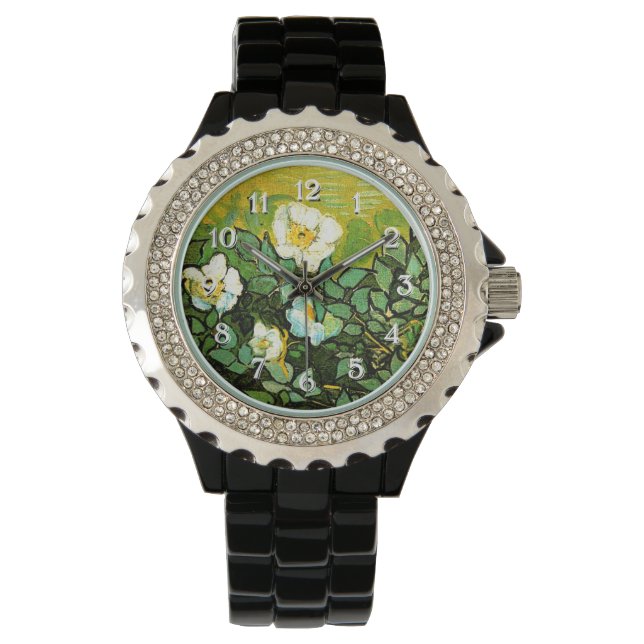 Montre Roses sauvages, célèbre peinture de Van Gogh (devant)