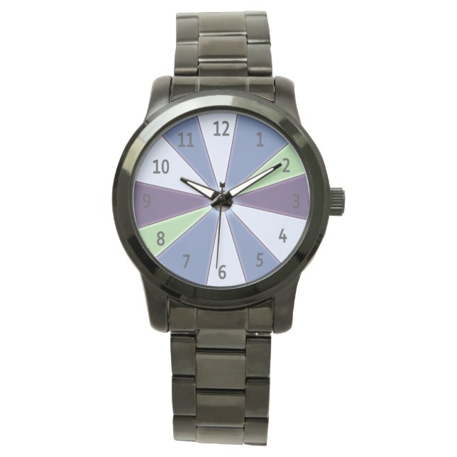 Montre Roue couleur bleu (devant)