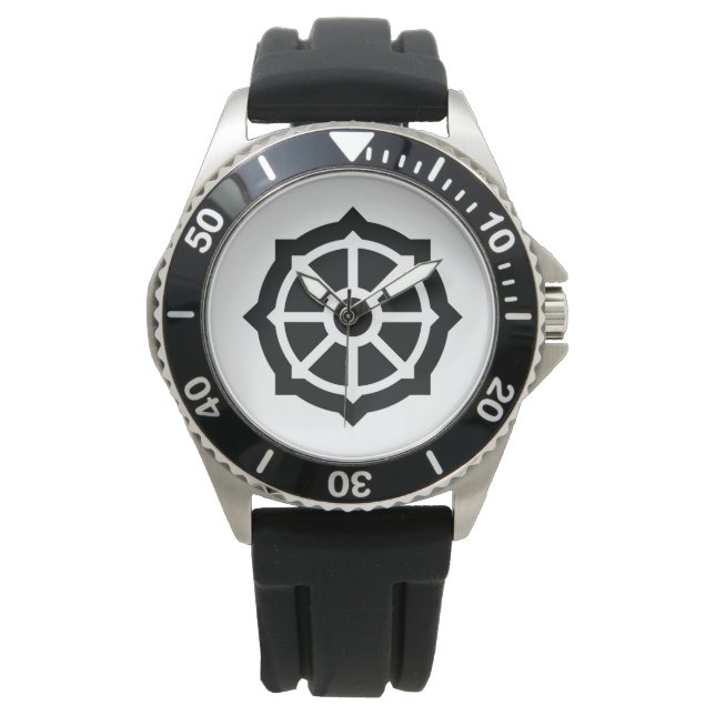 Montre Roue du Dharma (bouddhisme, hindouisme) (devant)