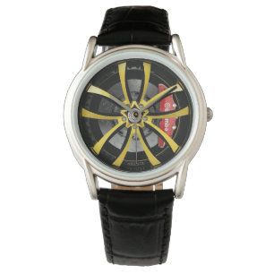 Montre Roue Rims Racing CX530 Jaune noir