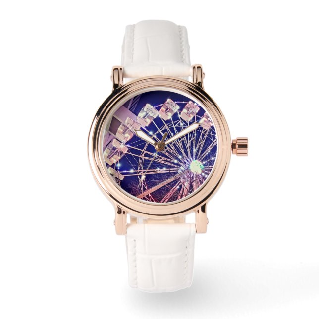 Montre Roue rose Ferris (Recto)