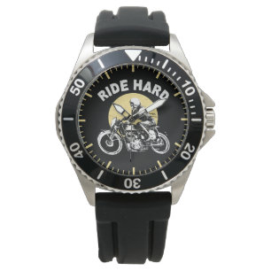 Montre Roulez dur Motorcycle Sunset Rider