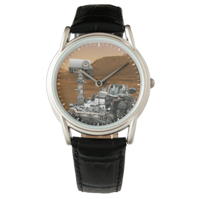 Montre Rover Curiosity Du Laboratoire Scientifique Mars.  (devant)