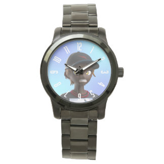 Montre RTFKT x Murakami CloneX 6061 Black Watch