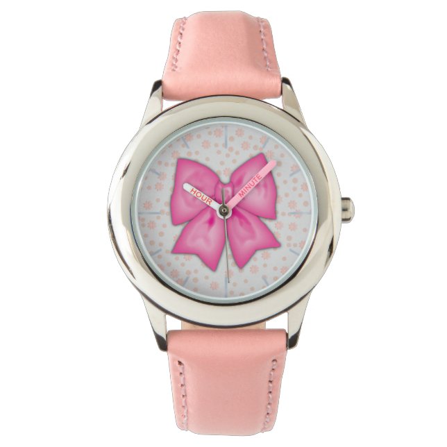 Montre Ruban rose (devant)