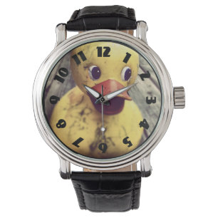 Montre Rubber Jaune Ducky a besoin d'un bain !