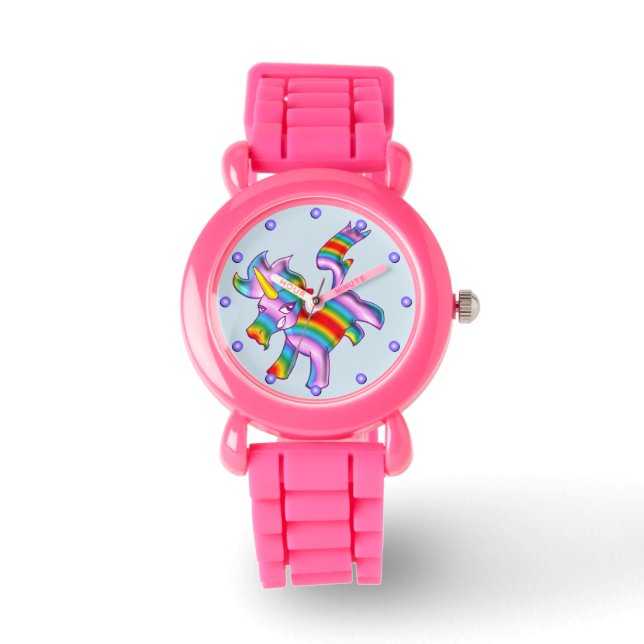 Montre Rudy le Rainbow Magic Unicorn Pony! (Recto)