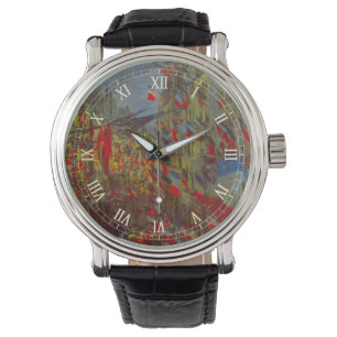 Montre Rue Montorgueil aux drapeaux de Claude Monet