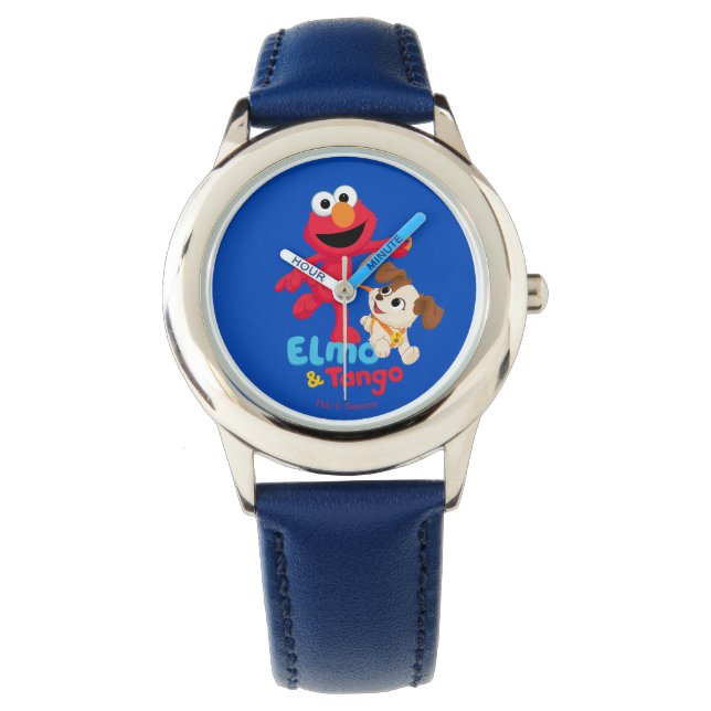 Montre Rue Sésame | Elmo & Tango Running (devant)
