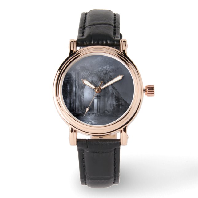 Montre Ruines gothiques foncées Archway (Recto)