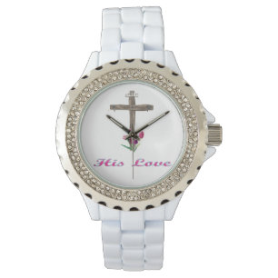 Montre Sa croix chrétienne Love Wrist Watch