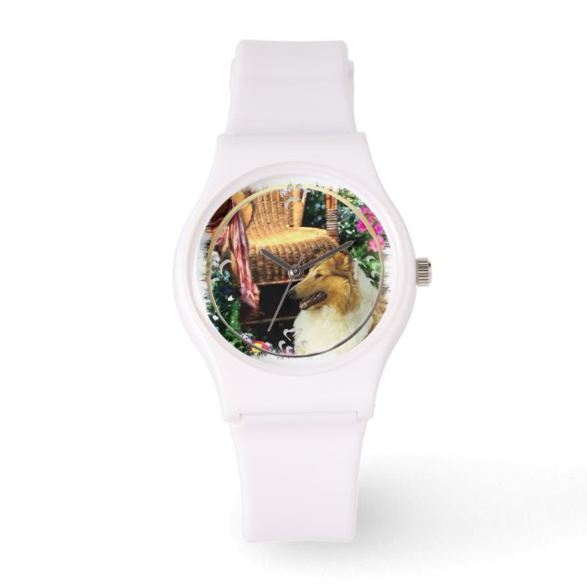 Montre Sable Rough Collie Art (Recto)
