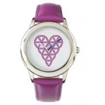 Sacred Heart - Coeur de vie, 3D/Purple.