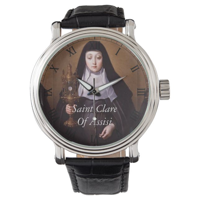 Montre saint clare d'assasi (devant)