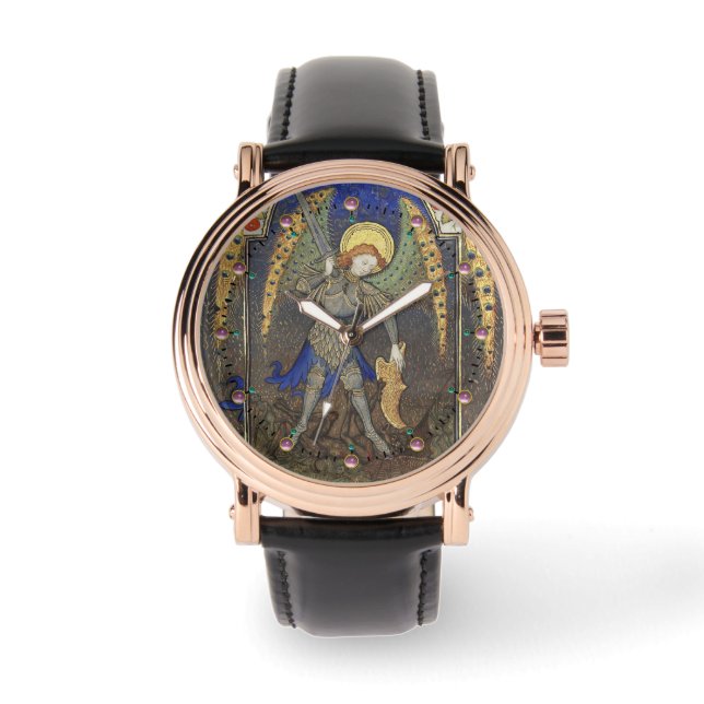 Montre Saint Michel l'Archange avec le diable (Recto)